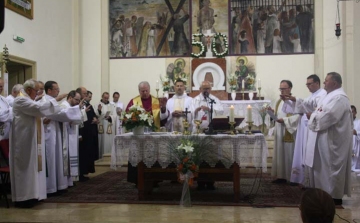 Salgó Ferenc ötvenéves papi szolgálatát ünnepelték