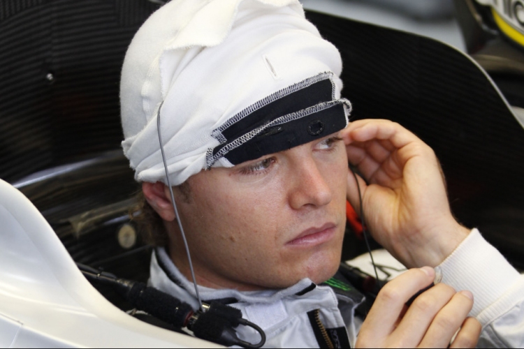 Kínai Nagydíj - Rosberg az első szabadedzés legjobbja