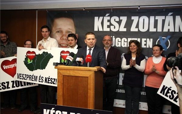 Veszprémi választás - Kész Zoltán független jelölt nyerte a mandátumot