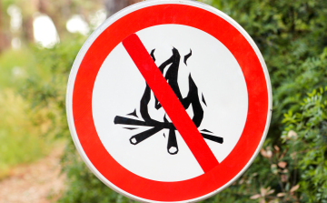 OKF: tűzgyújtási tilalom van az egész országban