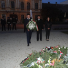 Október 6-i megemlékezés Pápán, a Nemzeti Gyásznapon