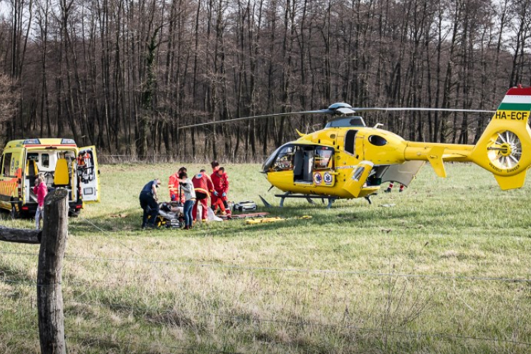 Súlyos motoros baleset történt Bakonyjákó és Farkasgyepű között