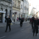 Ostormenet Pápa belvárosában, szilveszter napján