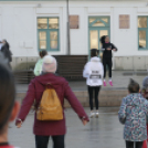 Ostormenet és futás 2021 szilveszterén Pápán