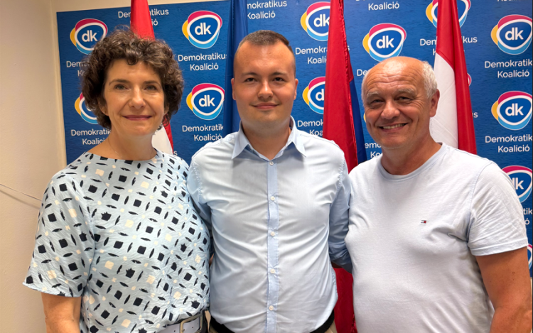 Pápán járt Dobrev Klára