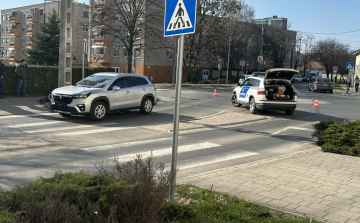 Súlyos baleset történt a Korona utcán