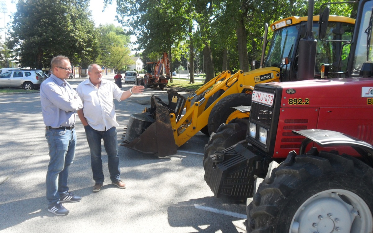 Évtizedek óta nem látott gépbeszerzés a Városgondnokságnál