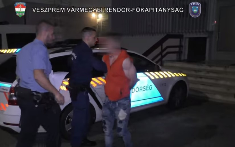 Elkötötte egy veszprémi pizzafutár kocsiját egy pápai férfi