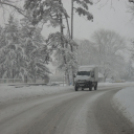 40 cm hó Pápán - 2013