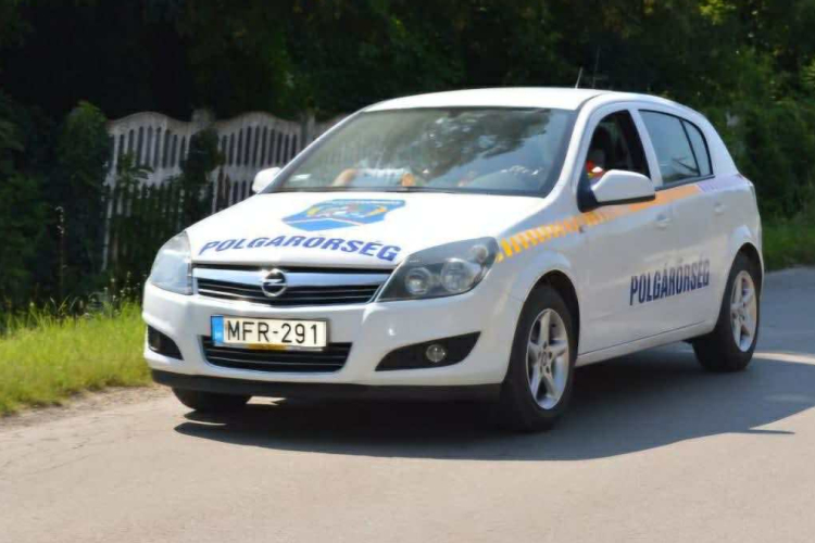 Pápai polgárőrök segítettek egy földön fekvő férfin