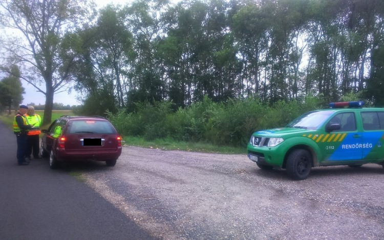 Közös ellenőrzés a Pápai járásban