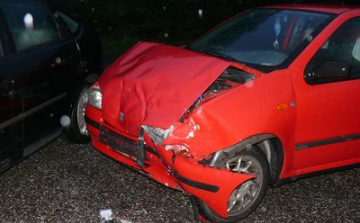 Baleset a Celli úton - Három sérült