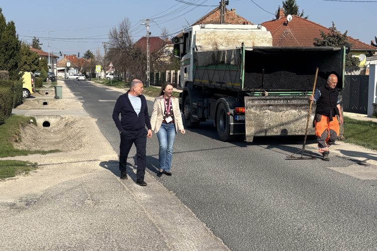 Nagyjavítást végeznek a Bocsor utcában