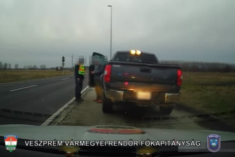 Ittas volt a külföldi sofőr
