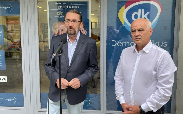 A Demokratikus Koalíció egészségpolitikusa járt Pápán