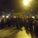 Négy gyertya ég a város adventi koszorúján