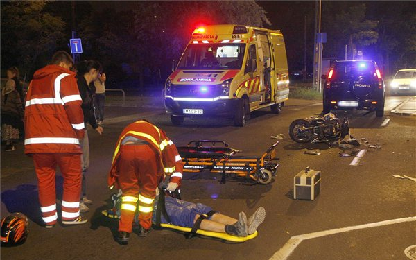 Súlyos motoros baleset!