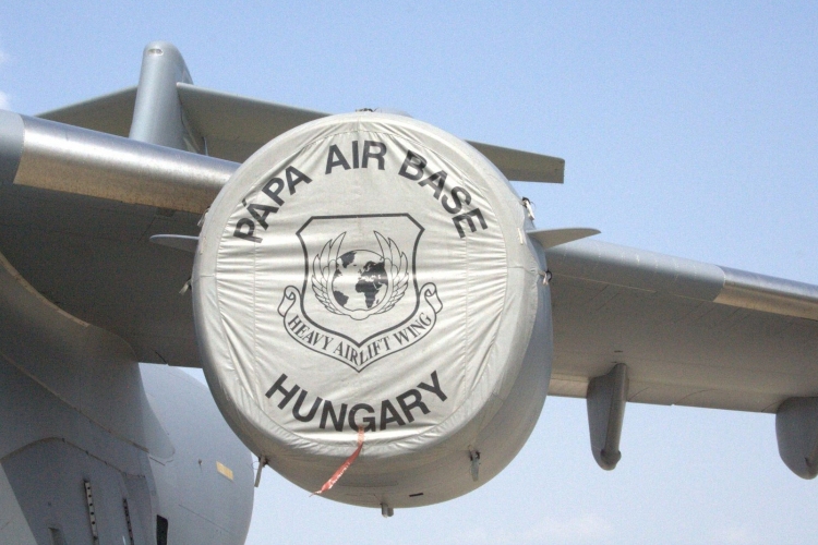 C-17-esek Pápán - Túl a húszezer repült órán