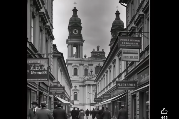 Gyönyörű videót tettek közzé a régi Pápáról