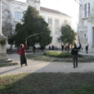 Ostormenet Pápa belvárosában, szilveszter napján