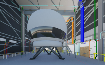 A kontinensen is egyedülálló szimulátor létesül a pápai légibázison