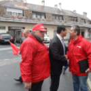 Mesterházy Attila Pápán kampányolt