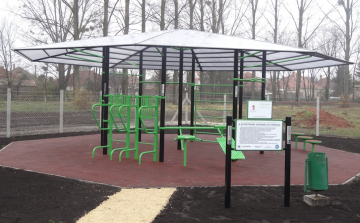 Ingyenesen használható sportparkot alakítottak ki a Spari pályánál