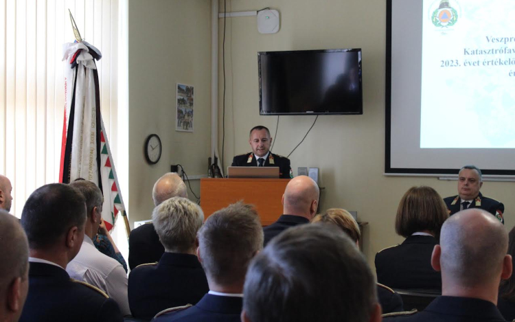 Évet értékelt a megyei Katasztrófavédelem