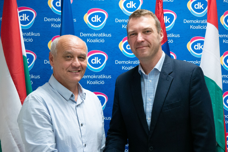 Árnyékminisztert látott vendégül a DK helyi szervezete