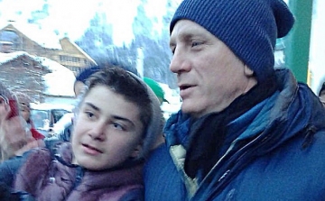 Daniel Craig már a kemény osztrák télben forgatja az új Bond-filmet