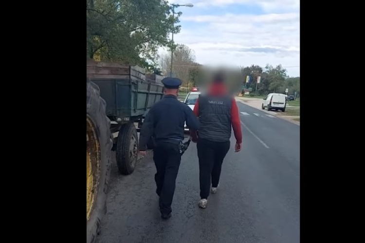 3 éve lejárt műszakis, fék és világítás nélküli traktort vezetett, a rendőrök elvitték