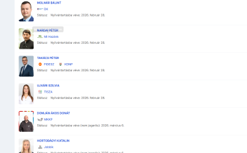 Úgy tűnik, 6 név lesz a pápai és környékbeli szavazólapokon