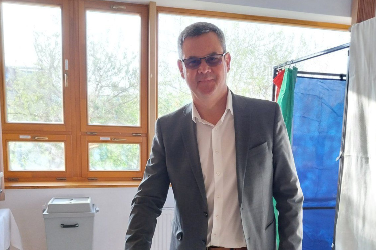 Takács Péter már szavazott