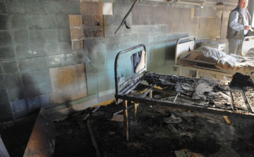 Tűz volt a győri kórházban