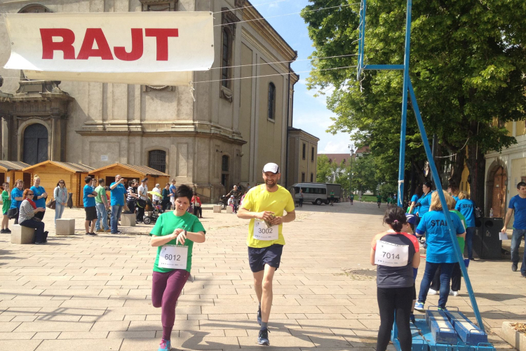 Örömfutás Pápán, a sérült gyermekekért