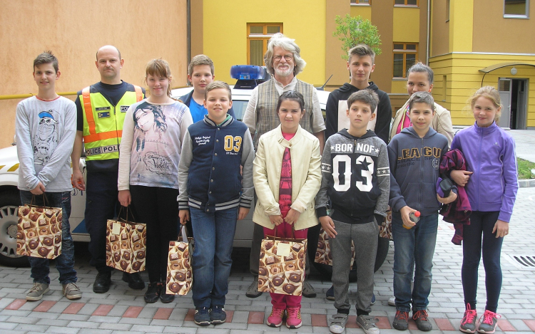 Közlekedési verseny Pápán