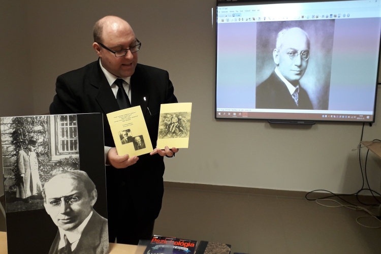 Előadás Freud és Ferenczi életéről, munkásságáról, pápai kötődéseikről