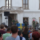 Szuper koncertet adtak a svéd katonák Pápán