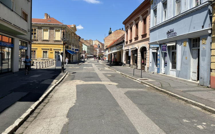 Rövidesen folytatódik a Kossuth utca megújítása