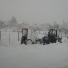 40 cm hó Pápán - 2013