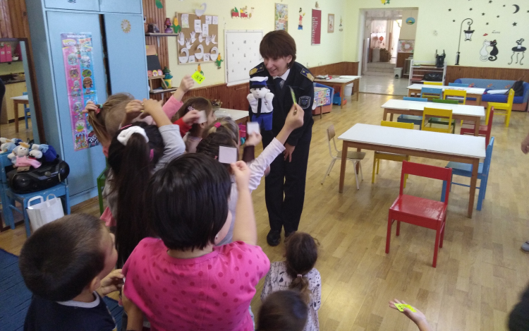 Ovi-Zsaru foglalkozás a mihályházi óvodában