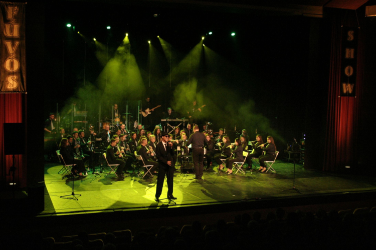 Újra Fúvós Show köszöntötte az Újévet Pápán