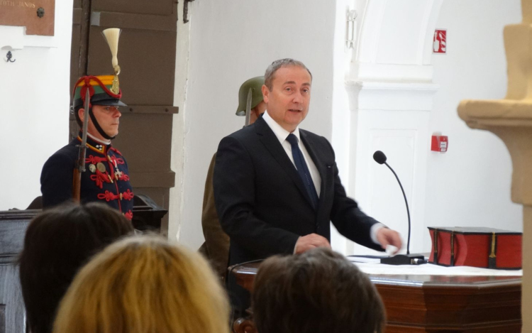 Az első világháborúban elhunyt hősökre emlékeztek a református ótemplomban