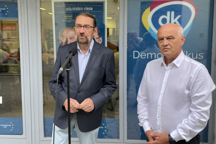 A Demokratikus Koalíció egészségpolitikusa járt Pápán