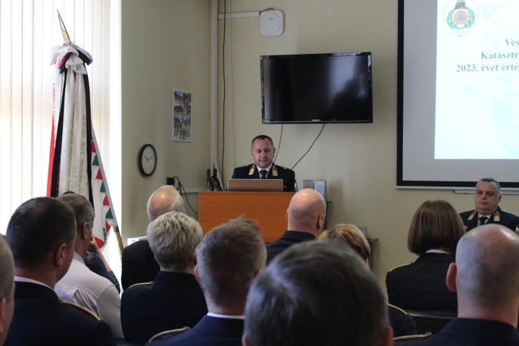 Évet értékelt a megyei Katasztrófavédelem