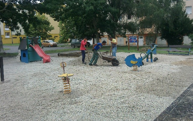 Az Aegon játszótér is megújul