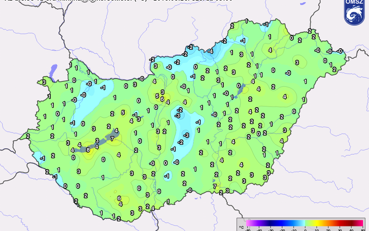 Volt, ahol már fagyott az éjjel
