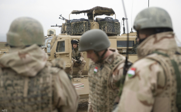 A Bakonyban gyakorlatoznak magyar és az amerikai katonák