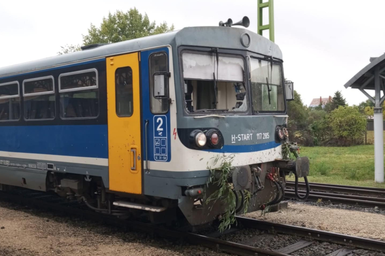 Balesetet szenvedett a hajnali győri vonat