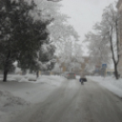 40 cm hó Pápán - 2013